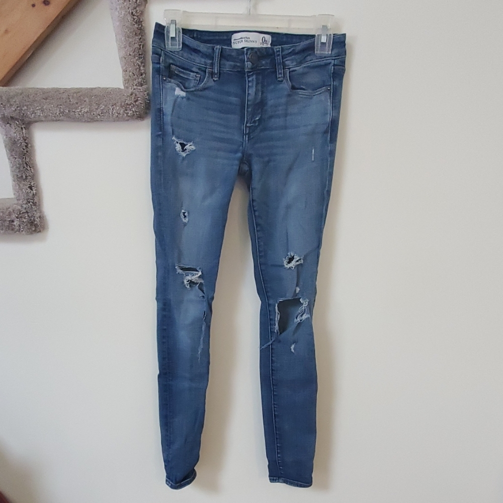 Abercrombie and Fitch Super Skinny Jeans